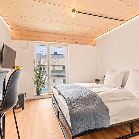 Einzimmer Wohlfuehlapartment Vier Klimatisiert FDH 외부 사진